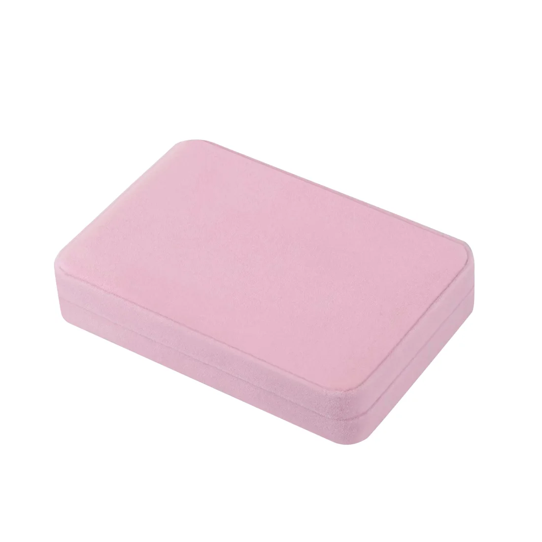LETURE Large Velvet Set Box in Pink, view 4