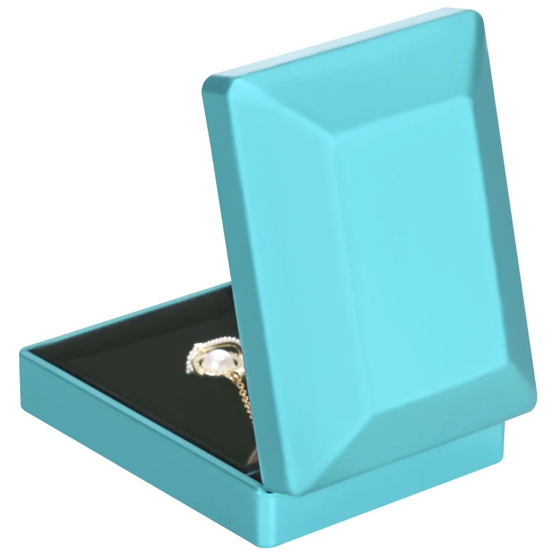 LETURE LED Pendant Box in Blue, Style 2, view 4