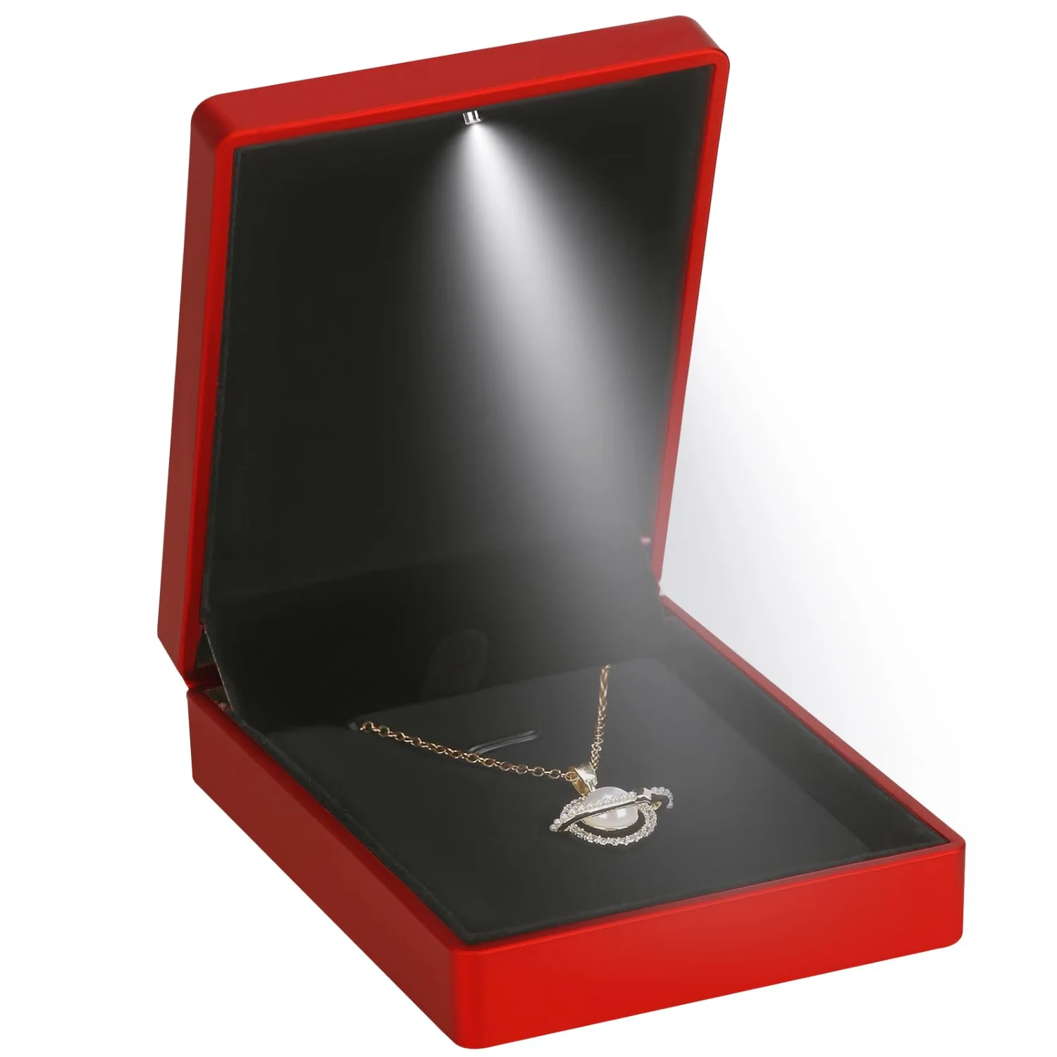 LETURE LED Pendant Box in Red