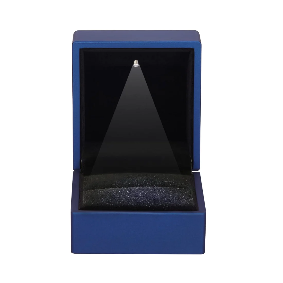 LETURE LED Ring and Earring Boxes, Set of 2 in Blue, view 4