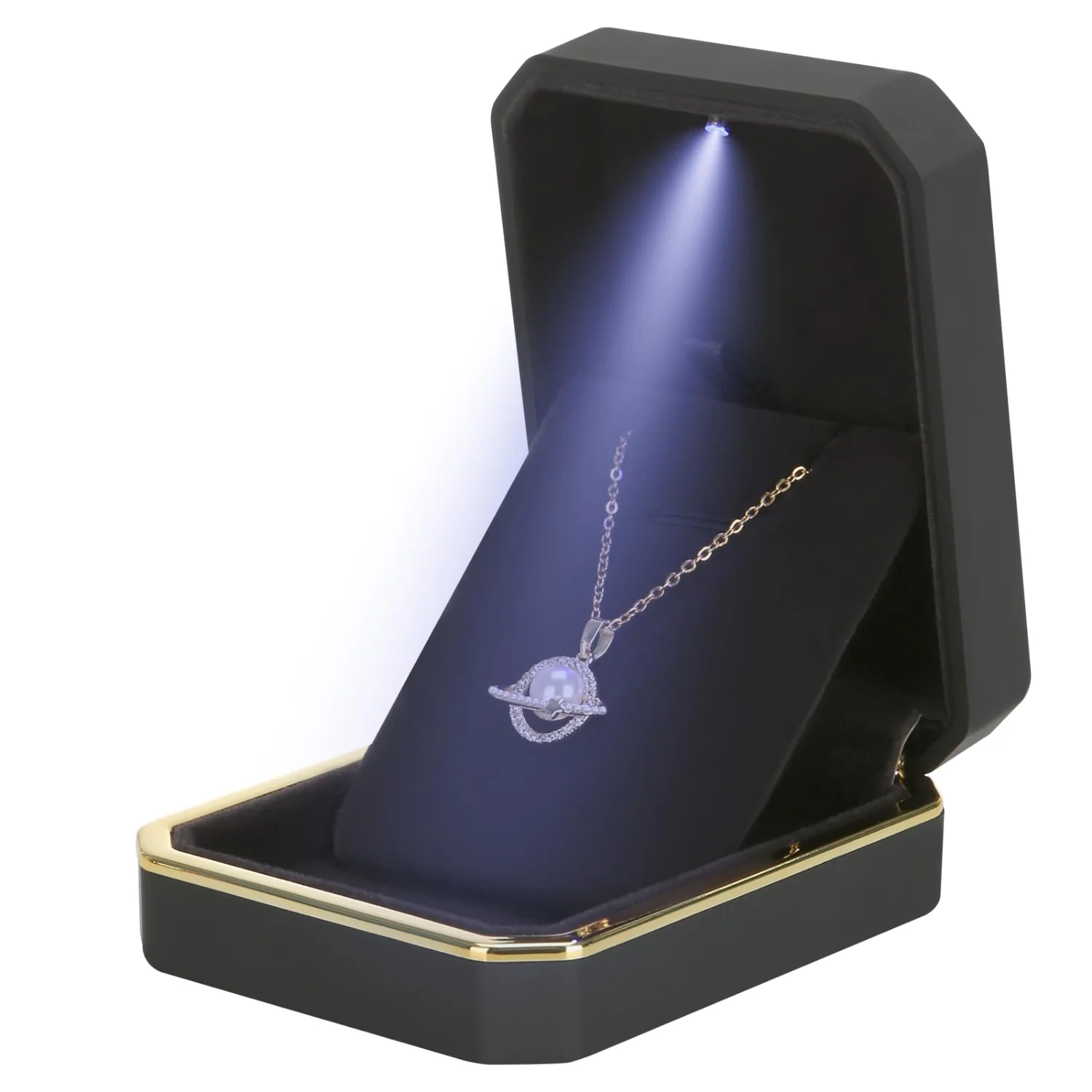 LETURE Luxury LED Pendant Box in Black