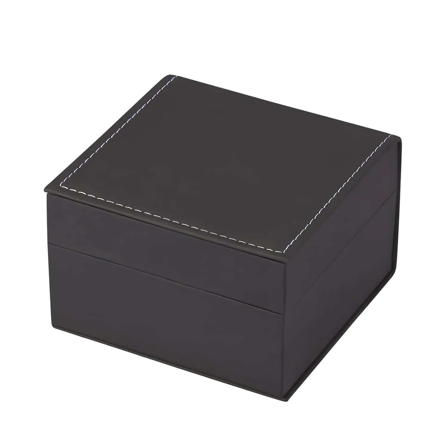 LETURE Single Watch Box with Pillow in Black