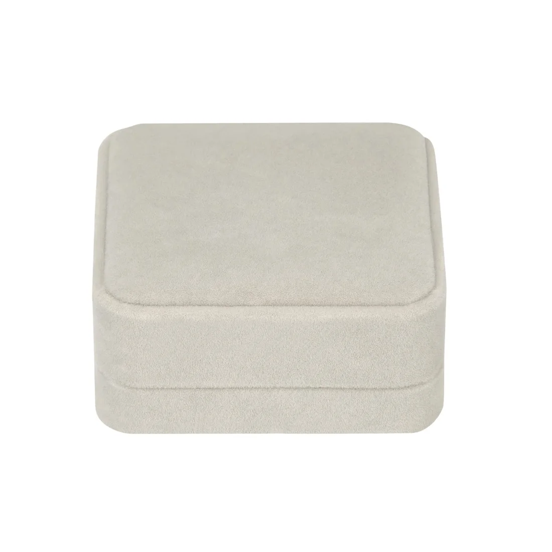 LETURE Velvet Bracelet Boxes, Set of 2 in Grey, view 5
