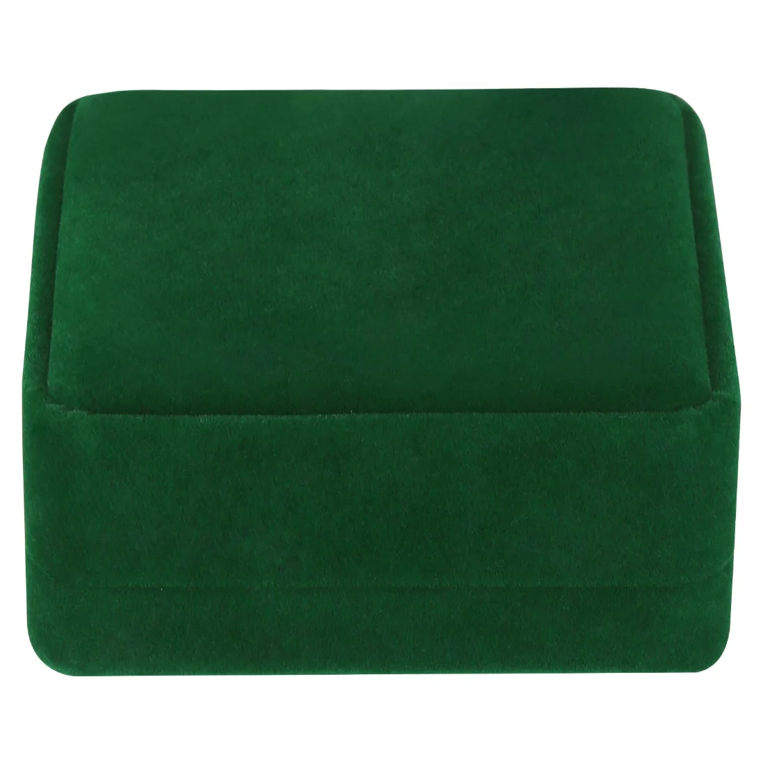 LETURE Velvet Bracelet Boxes, Set of 4 in Green, view 5