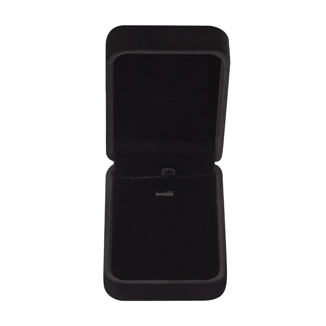 LETURE Velvet Pendant Boxes, Set of 3 in Black, view 3
