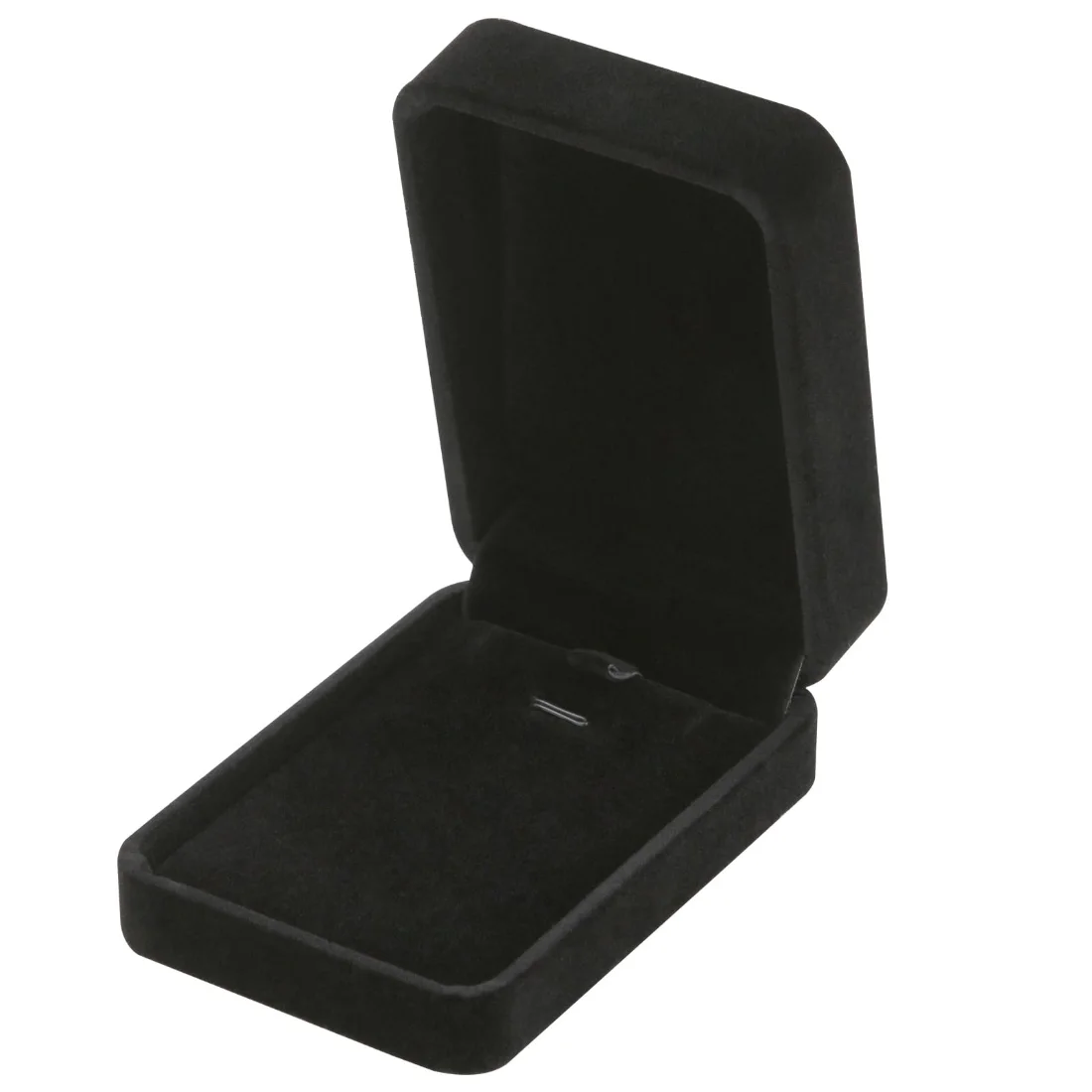 LETURE Velvet Pendant Boxes, Set of 6 in Black, view 5
