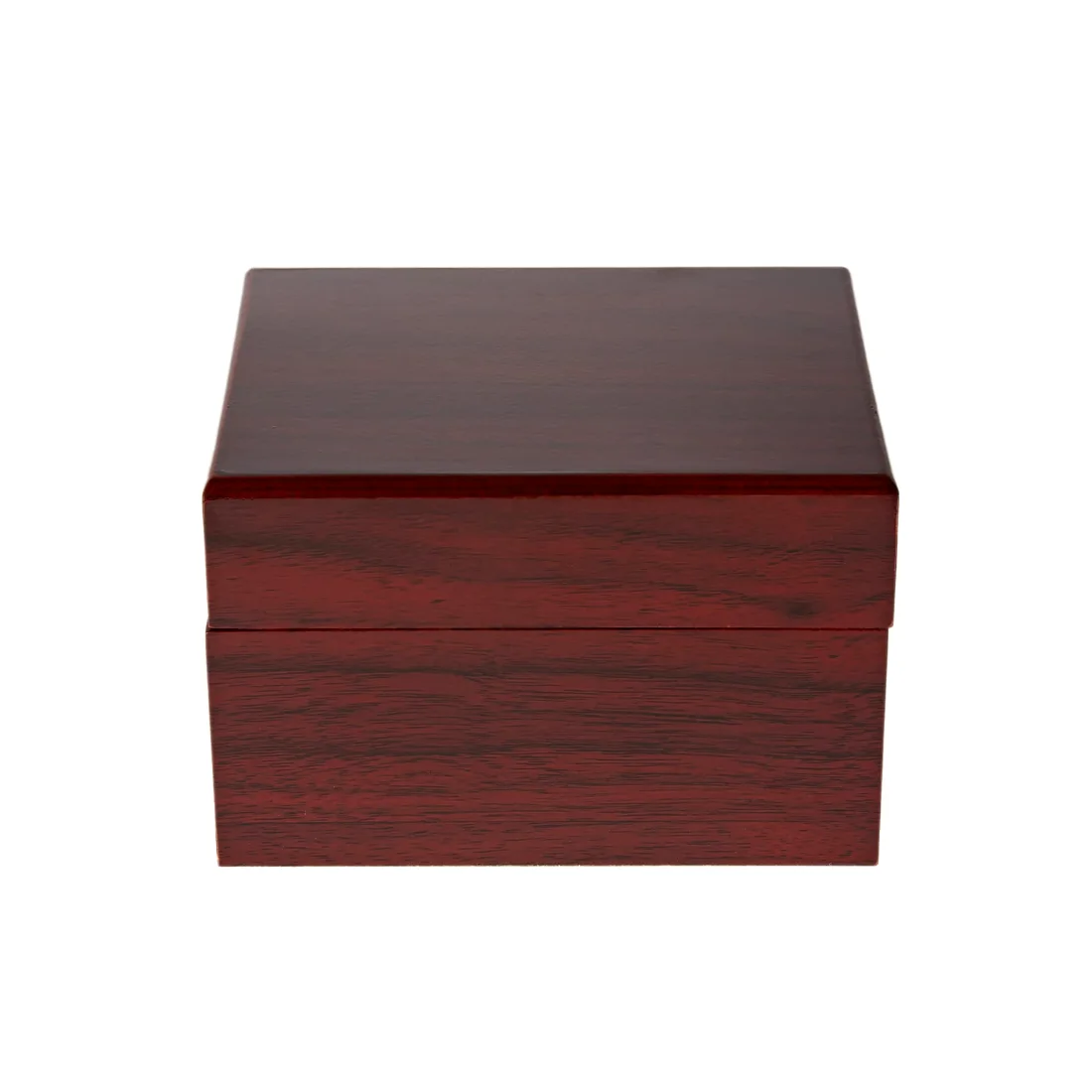 LETURE Wooden Single Watch Box in White, view 3