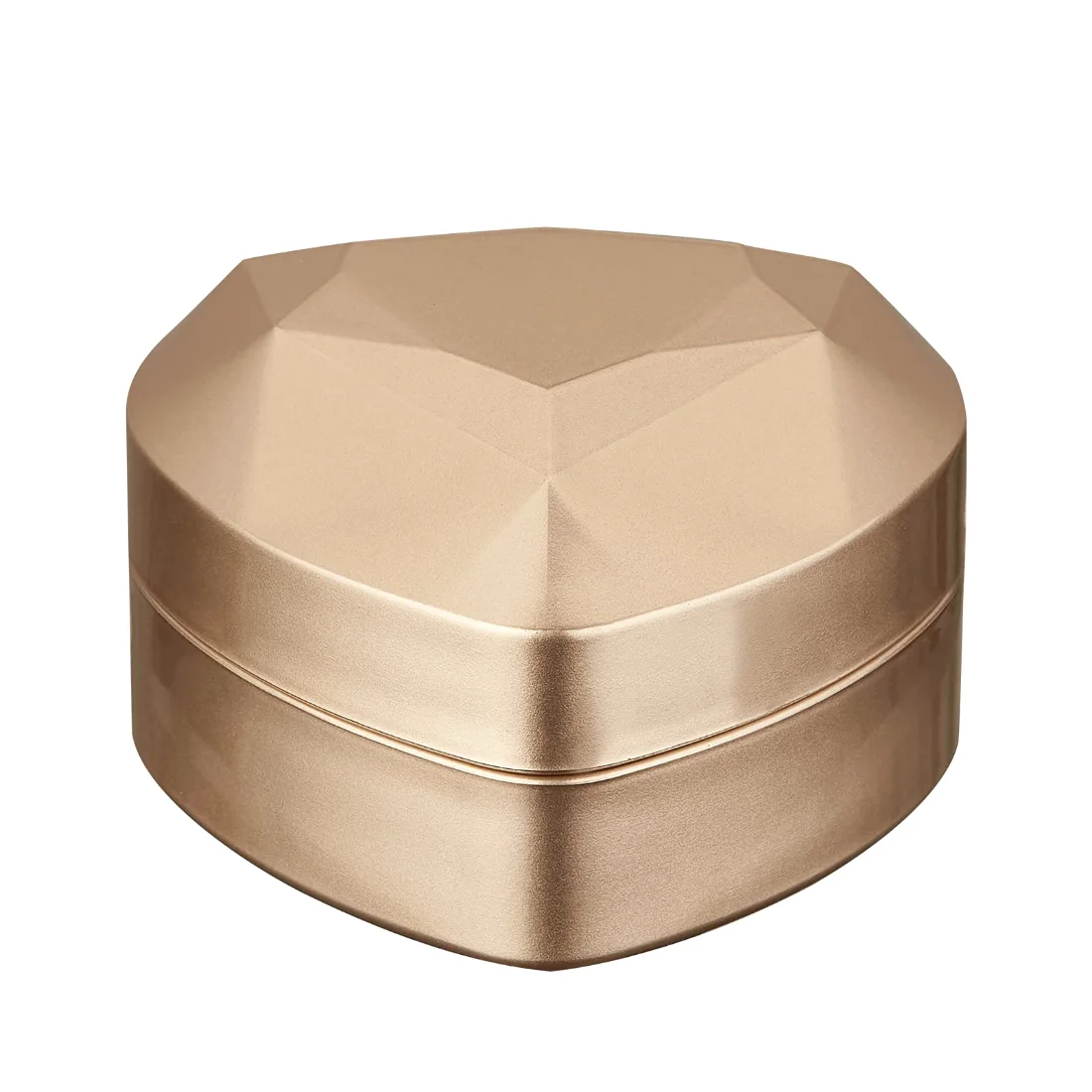 LETURE Heart LED Ring Box in Gold, view 5