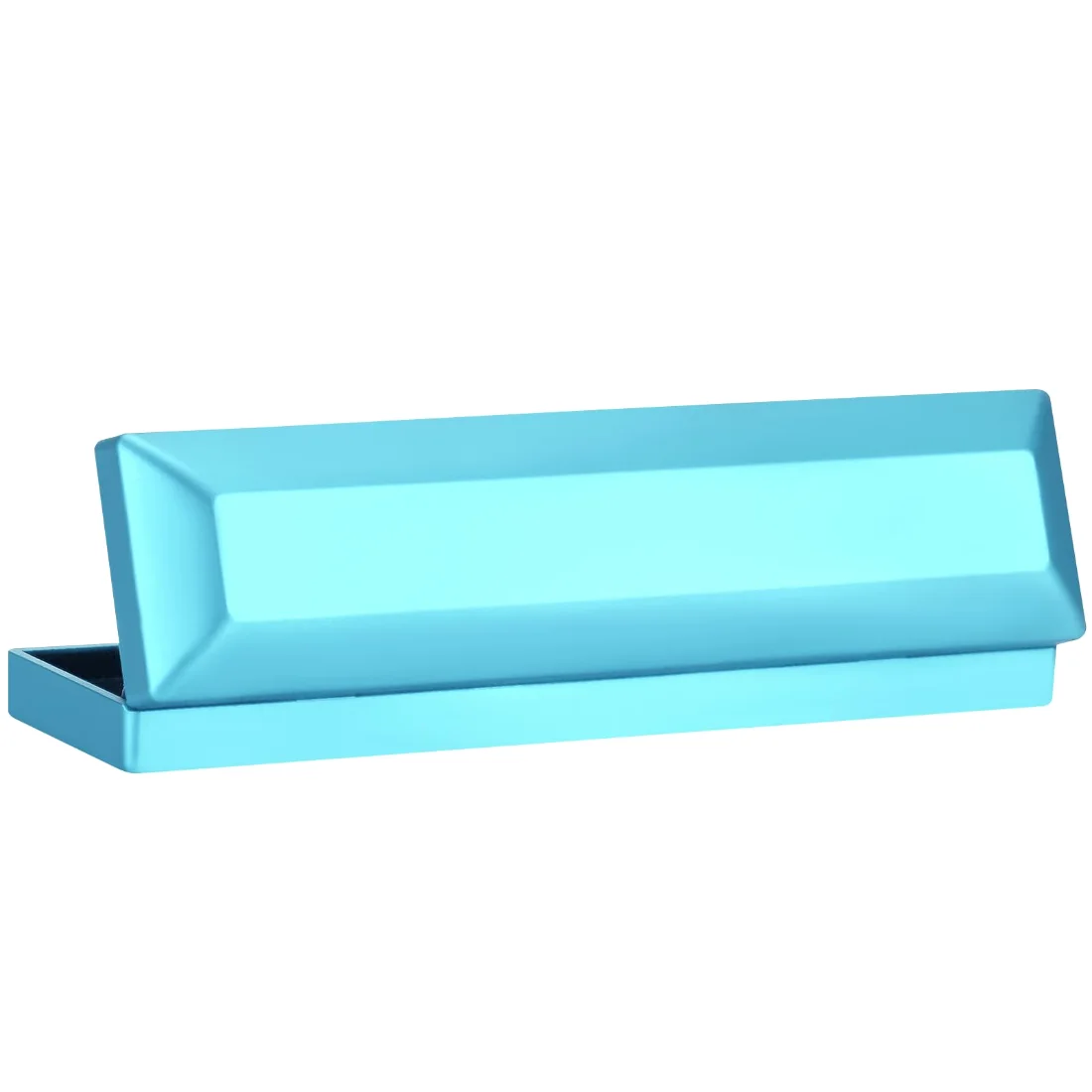 LETURE LED Long Necklace Box in Daphne Blue, view 5