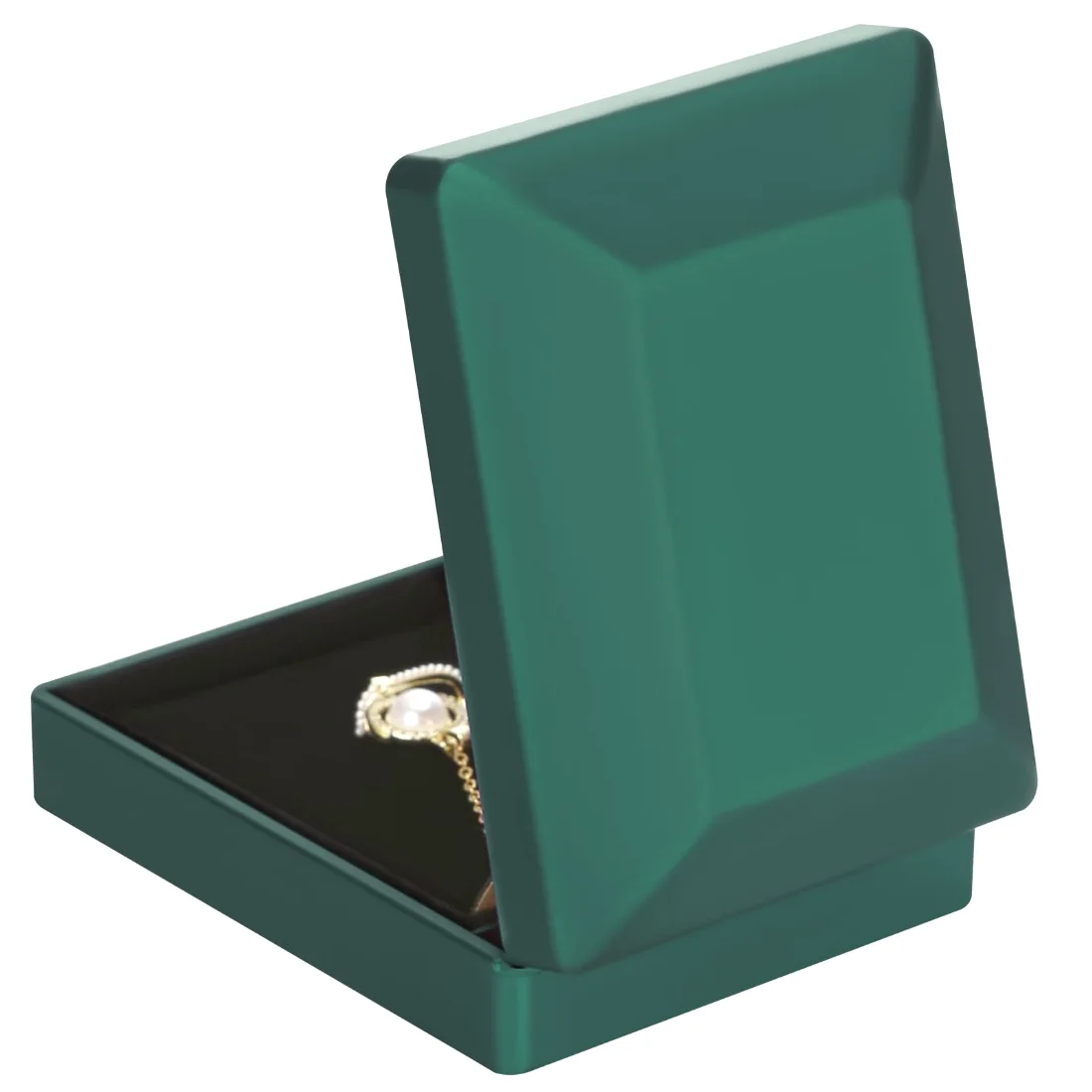 LETURE LED Pendant Box in Green, view 4