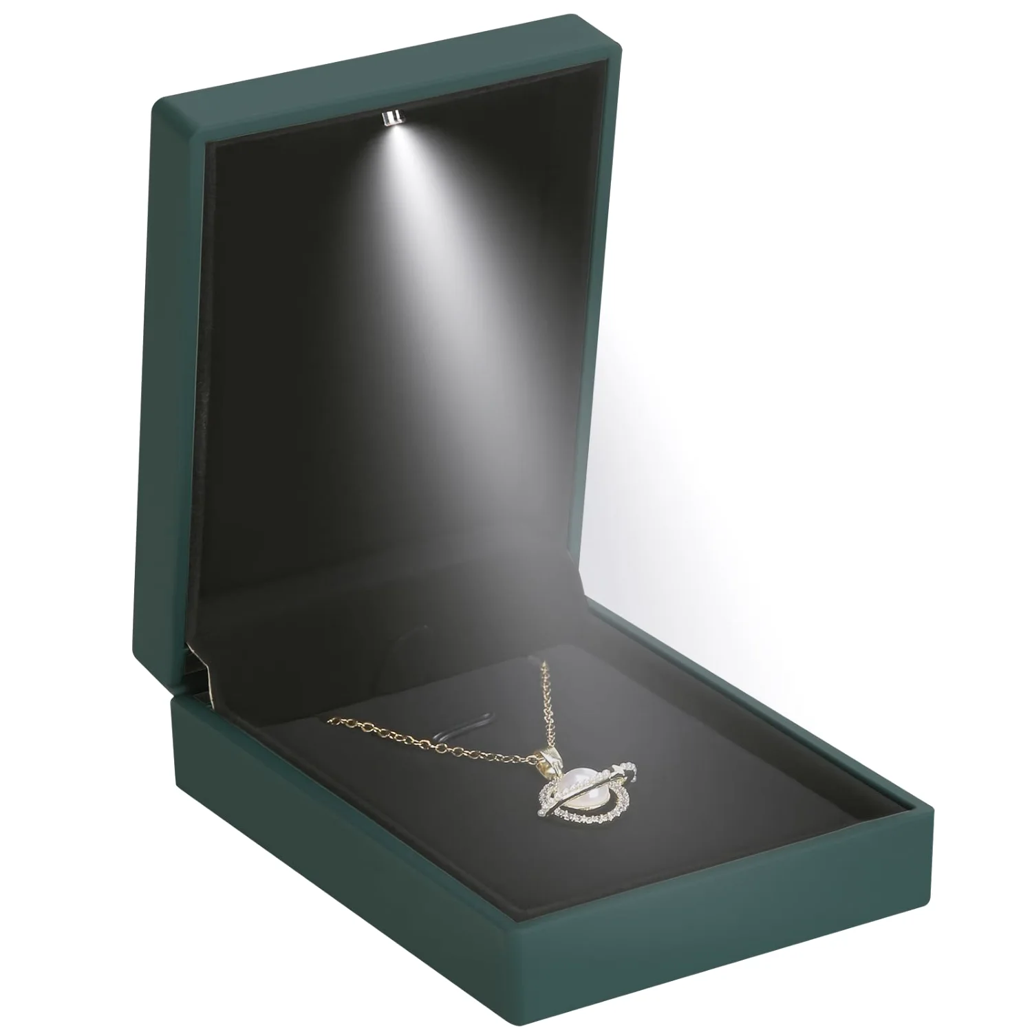 LETURE LED Pendant Box in Green