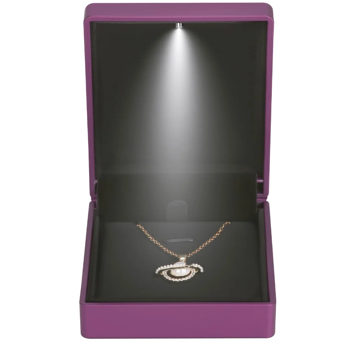LETURE LED Pendant Box in Purple, view 3
