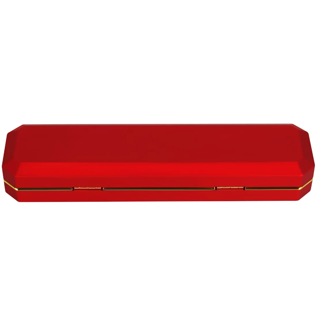 LETURE Luxury LED Long Chain Box in Red, view 3