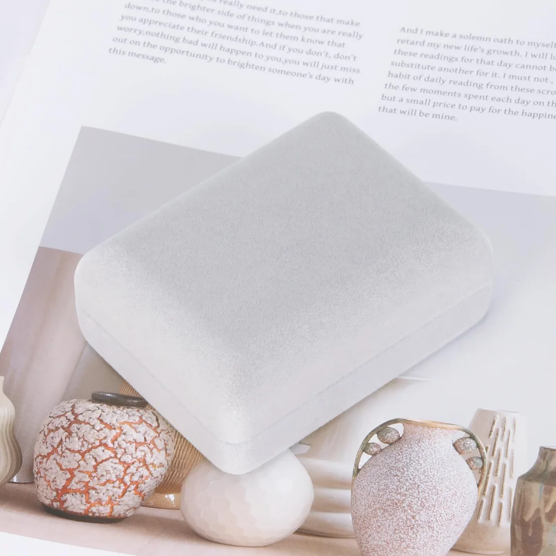 LETURE Metal LED Pendant Box in Grey, view 4
