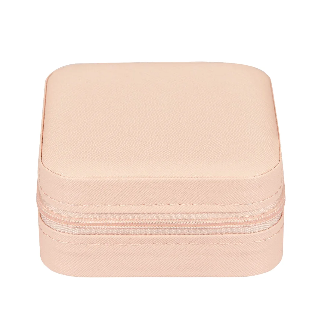 LETURE Mini Travel Jewelry Case in Pink, view 5