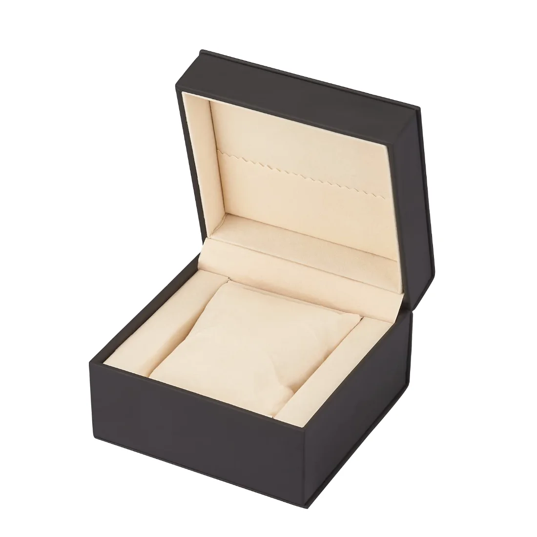 LETURE Single Watch Box with Pillow in Black, view 3